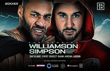 More Info for Troy Williamson vs Callum Simpson