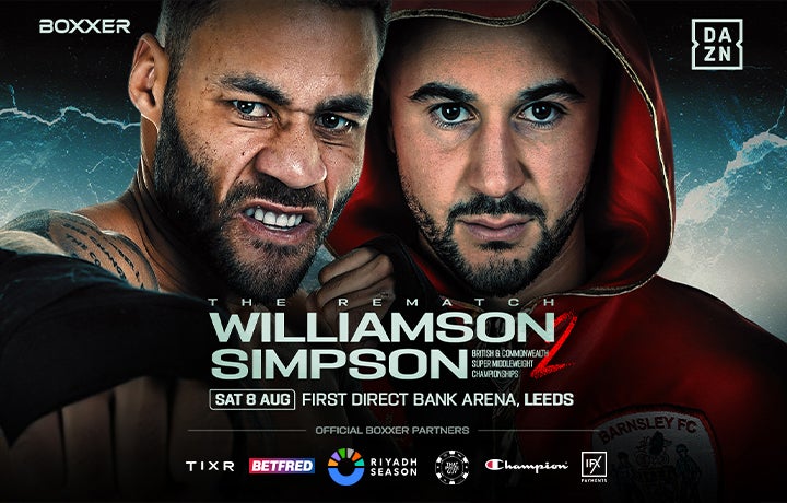 More Info for Troy Williamson vs Callum Simpson