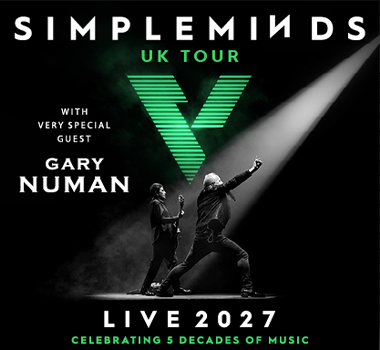 More Info for Simple Minds Bring V Tour 2027 to Leeds with Gary Numan